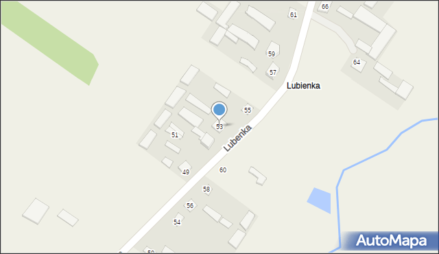 Lubenka, Lubenka, 53, mapa Lubenka