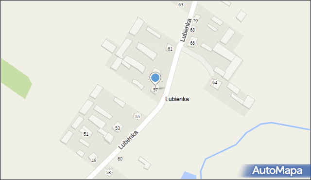 Lubenka, Lubenka, 57, mapa Lubenka