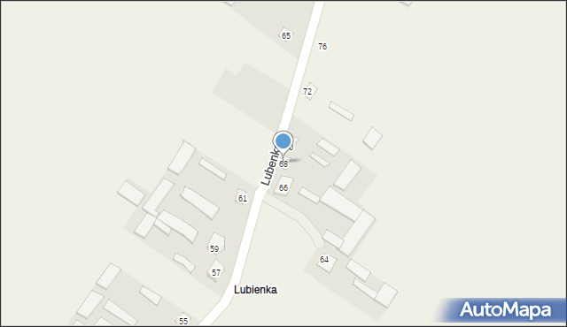 Lubenka, Lubenka, 68, mapa Lubenka