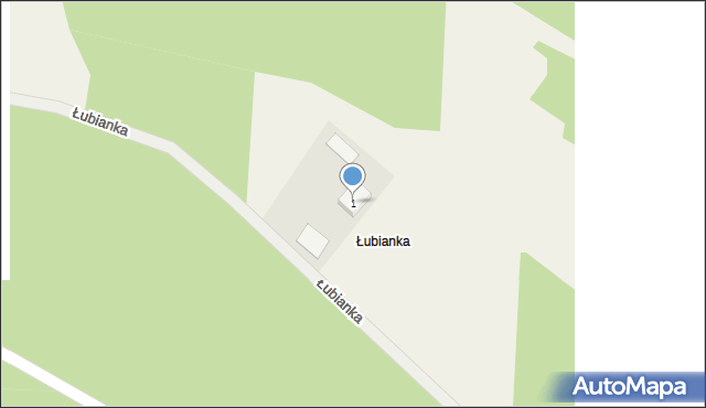 Łubianka, Łubianka, 1, mapa Łubianka