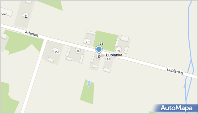 Łubianka, Łubianka, 35, mapa Łubianka