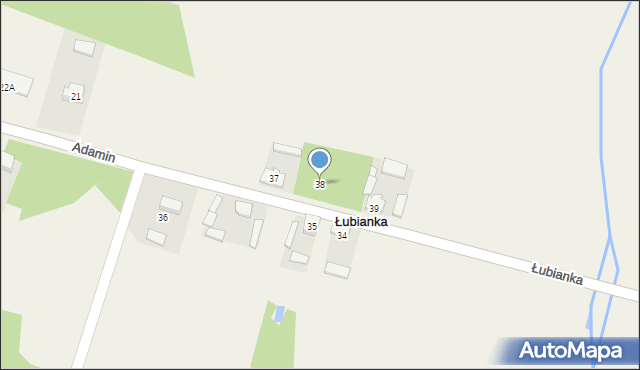 Łubianka, Łubianka, 38, mapa Łubianka