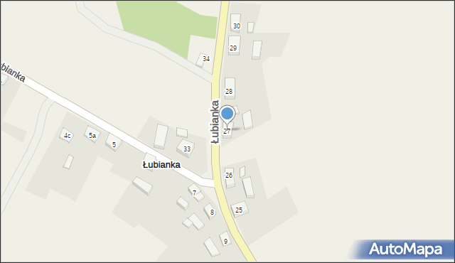 Łubianka, Łubianka, 27, mapa Łubianka