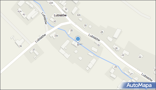 Lubiatów, Lubiatów, 33, mapa Lubiatów