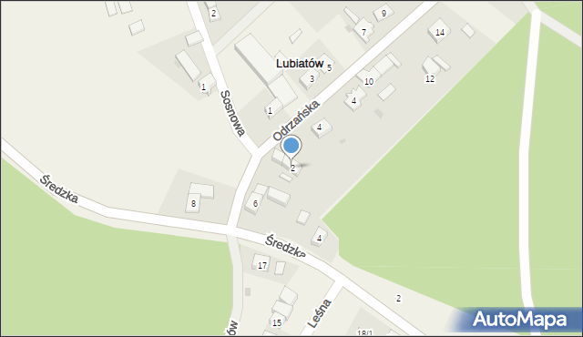 Lubiatów, Lubiatów, 3, mapa Lubiatów