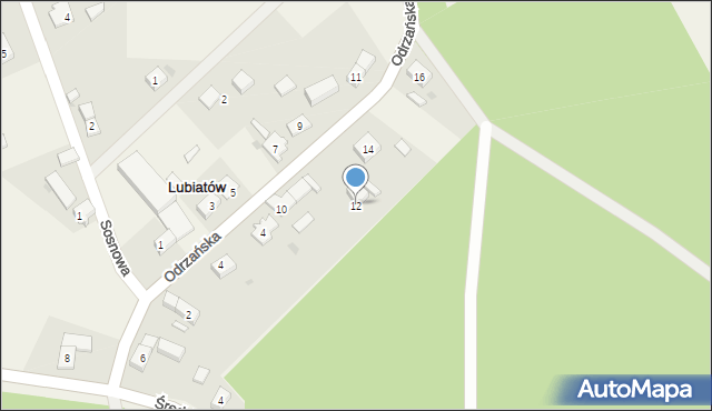 Lubiatów, Lubiatów, 5A, mapa Lubiatów