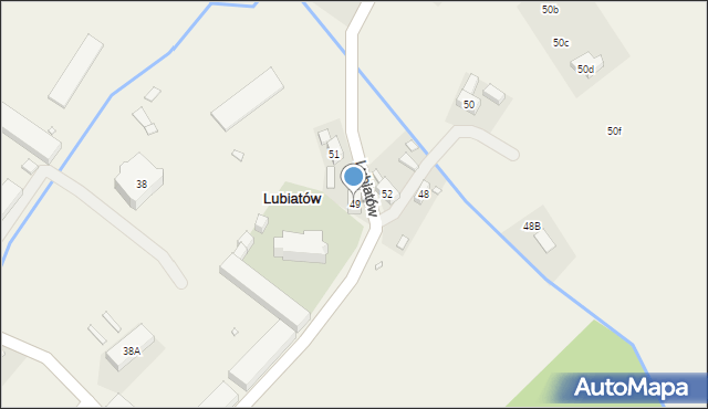 Lubiatów, Lubiatów, 49, mapa Lubiatów