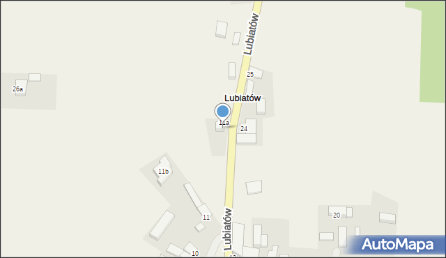 Lubiatów, Lubiatów, 12, mapa Lubiatów