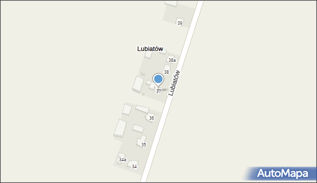 Lubiatów, Lubiatów, 37, mapa Lubiatów