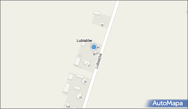 Lubiatów, Lubiatów, 38, mapa Lubiatów