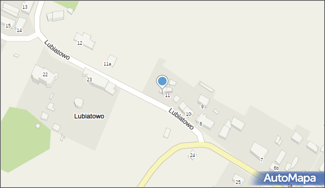 Lubiatowo, Lubiatowo, 11b, mapa Lubiatowo