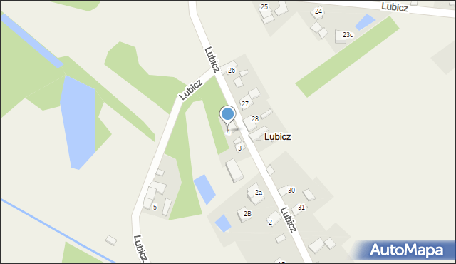 Lubicz, Lubicz, 4, mapa Lubicz