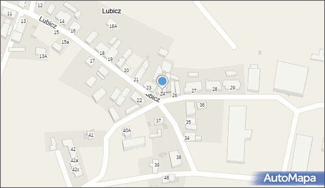 Lubicz, Lubicz, 24, mapa Lubicz