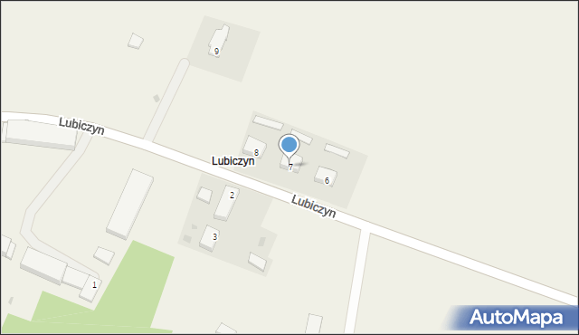 Lubiczyn, Lubiczyn, 7, mapa Lubiczyn