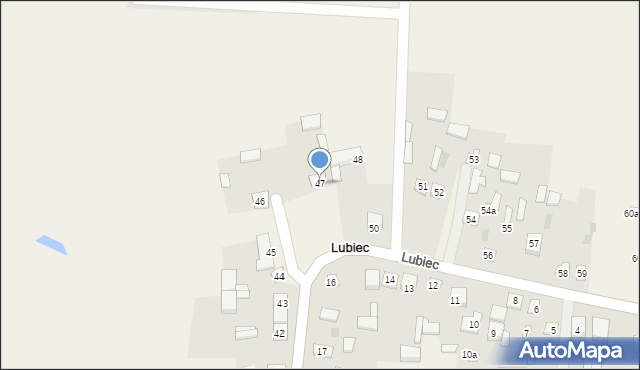 Lubiec, Lubiec, 47, mapa Lubiec