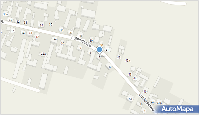 Lubiechowo, Lubiechowo, 7, mapa Lubiechowo