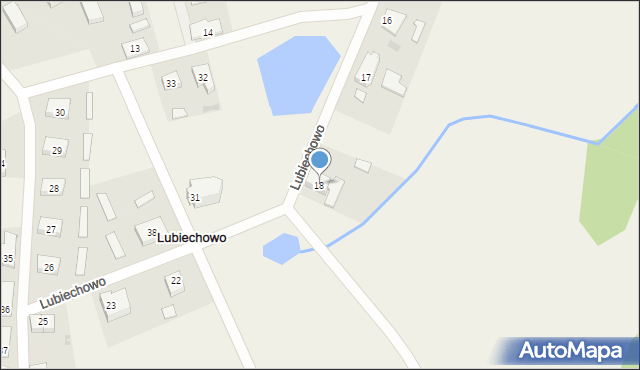 Lubiechowo, Lubiechowo, 18, mapa Lubiechowo