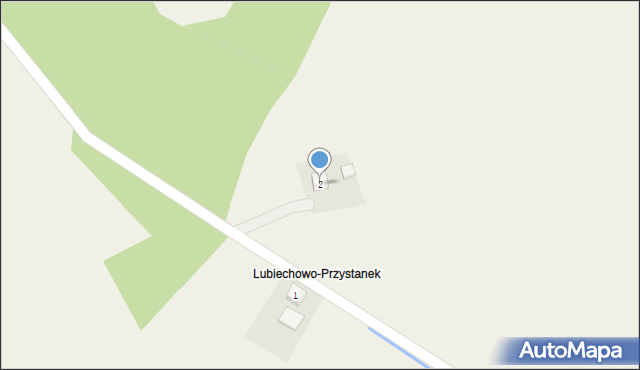 Lubiechowo-Przystanek, Lubiechowo-Przystanek, 2, mapa Lubiechowo-Przystanek