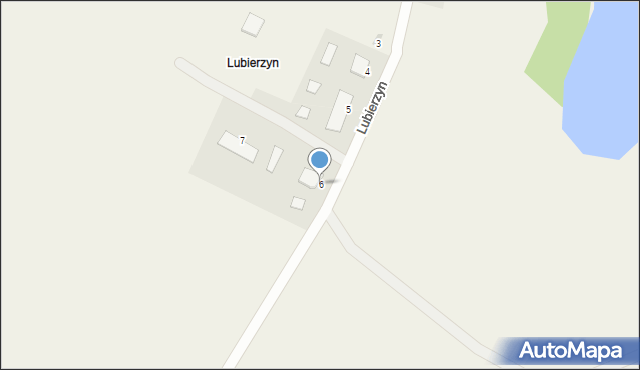 Lubierzyn, Lubierzyn, 6, mapa Lubierzyn