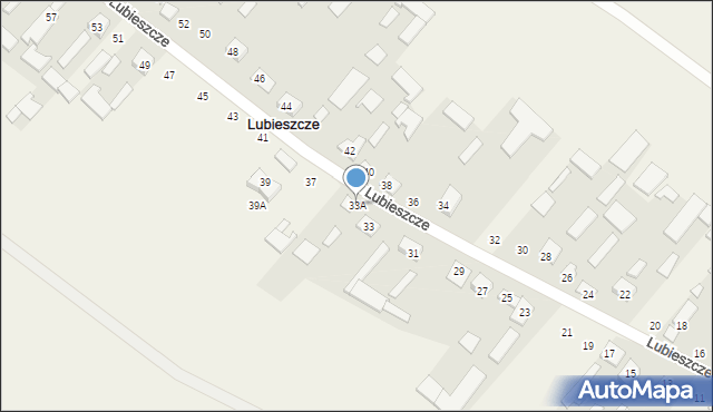 Lubieszcze, Lubieszcze, 33A, mapa Lubieszcze