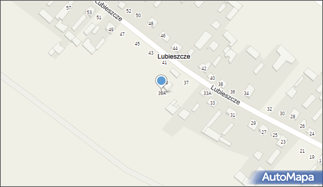 Lubieszcze, Lubieszcze, 39A, mapa Lubieszcze