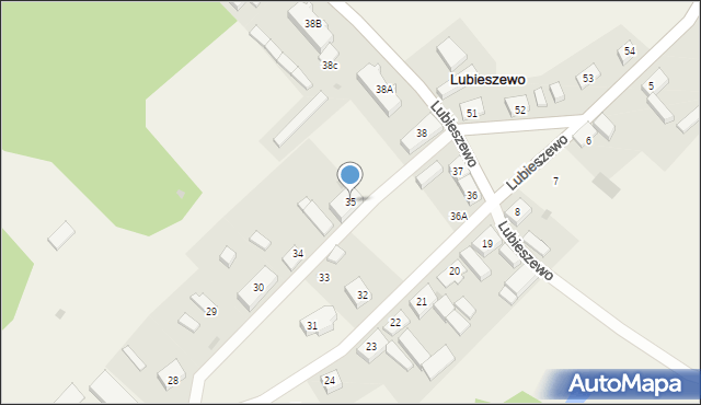 Lubieszewo, Lubieszewo, 35, mapa Lubieszewo