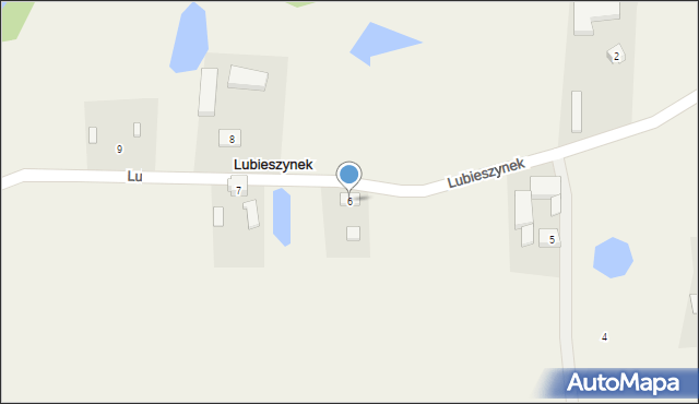 Lubieszynek, Lubieszynek, 6, mapa Lubieszynek