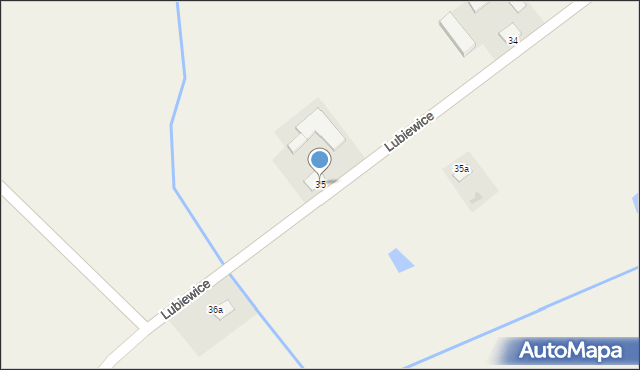 Lubiewice, Lubiewice, 35, mapa Lubiewice