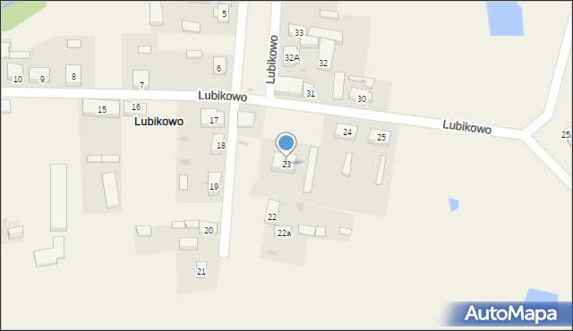 Lubikowo, Lubikowo, 23, mapa Lubikowo