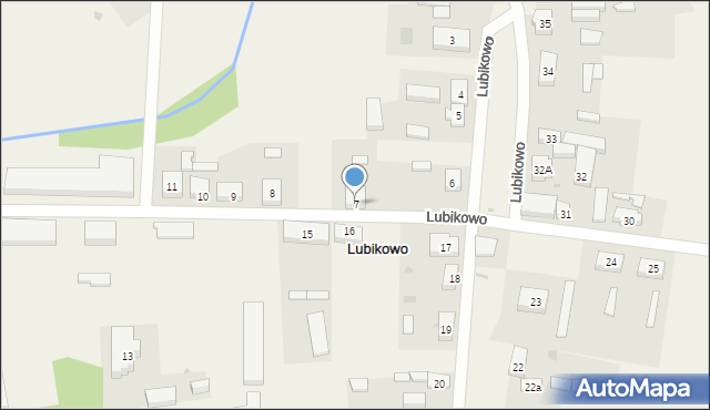 Lubikowo, Lubikowo, 7, mapa Lubikowo