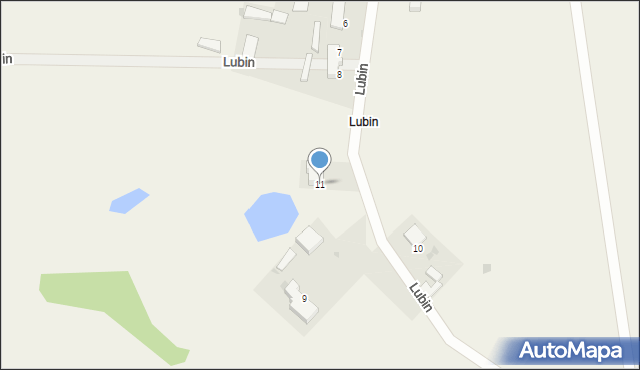 Lubin, Lubin, 11, mapa Lubin