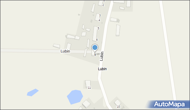 Lubin, Lubin, 8, mapa Lubin