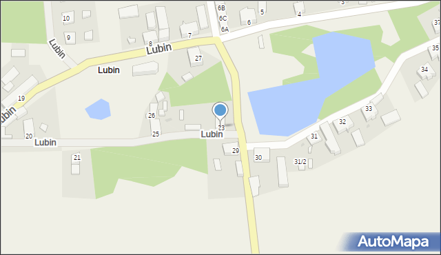Lubin, Lubin, 23, mapa Lubin