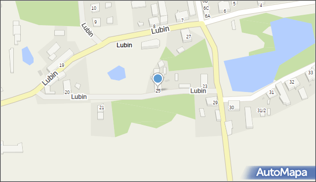 Lubin, Lubin, 25, mapa Lubin