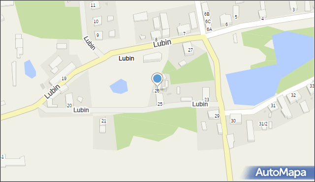 Lubin, Lubin, 26, mapa Lubin