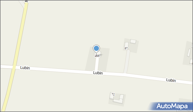 Lubin, Lubin, 48A, mapa Lubin