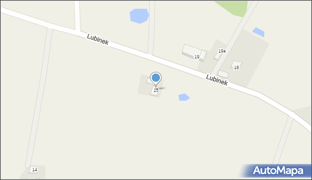 Lubin, Lubinek, 15, mapa Lubin