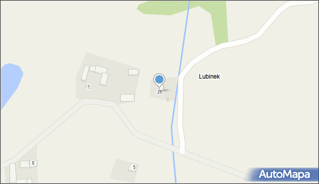 Lubin, Lubinek, 16, mapa Lubin