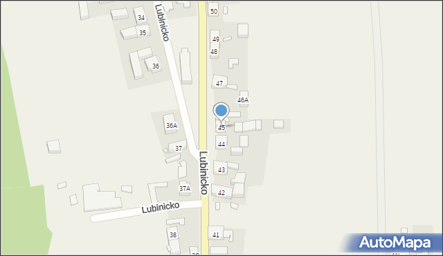 Lubinicko, Lubinicko, 45, mapa Lubinicko