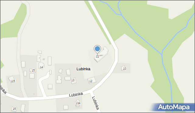 Lubinka, Lubinka, 11, mapa Lubinka