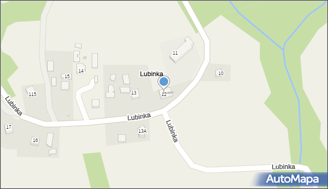 Lubinka, Lubinka, 12, mapa Lubinka