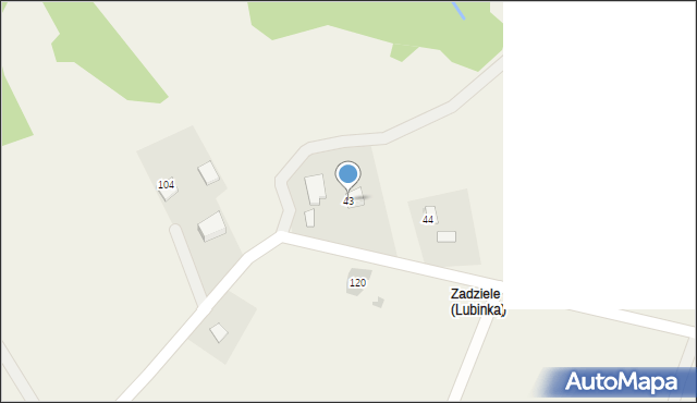 Lubinka, Lubinka, 43, mapa Lubinka