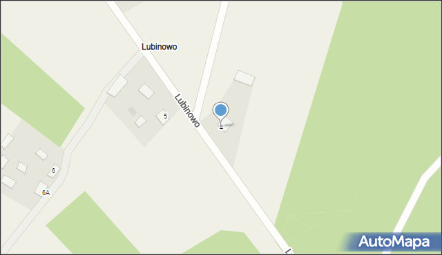 Lubinowo, Lubinowo, 4, mapa Lubinowo