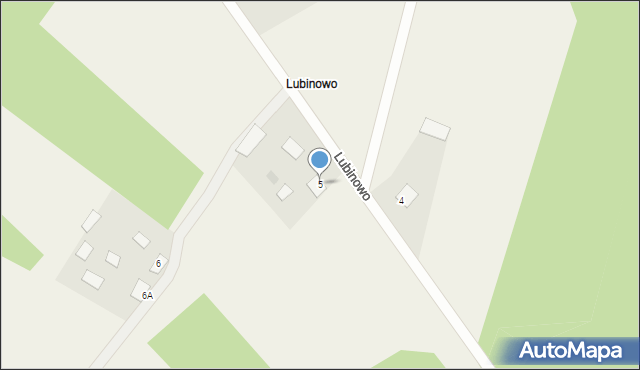 Lubinowo, Lubinowo, 5, mapa Lubinowo