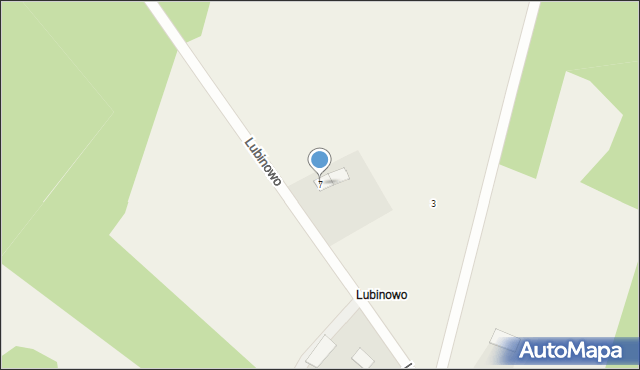 Lubinowo, Lubinowo, 7, mapa Lubinowo