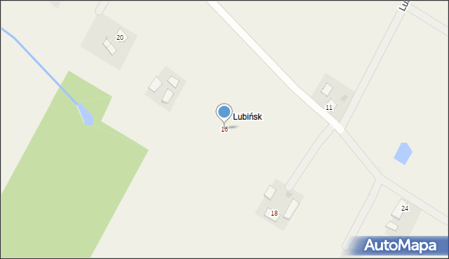 Lubińsk, Lubińsk, 16, mapa Lubińsk