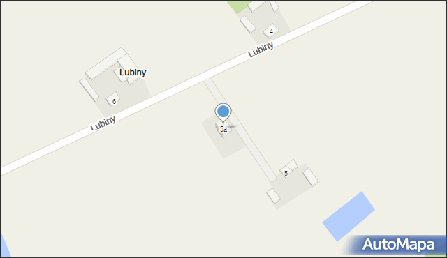 Lubiny, Lubiny, 5a, mapa Lubiny