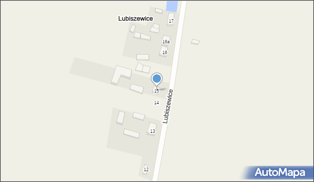 Lubiszewice, Lubiszewice, 15, mapa Lubiszewice