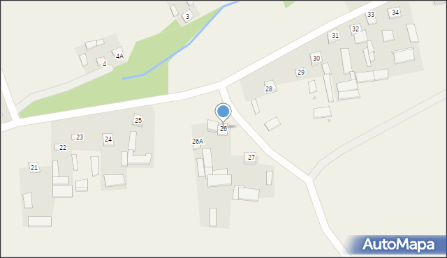 Łubki-Szlachta, Łubki-Szlachta, 26, mapa Łubki-Szlachta