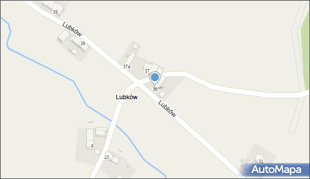 Lubków, Lubków, 36, mapa Lubków